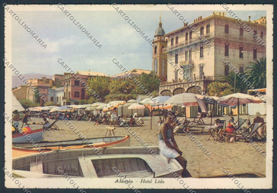 Savona Alassio STRAPPO FG cartolina ZF2919 – fronte