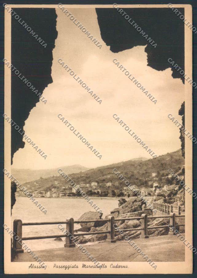 Savona Alassio FG cartolina ZF2931 – fronte