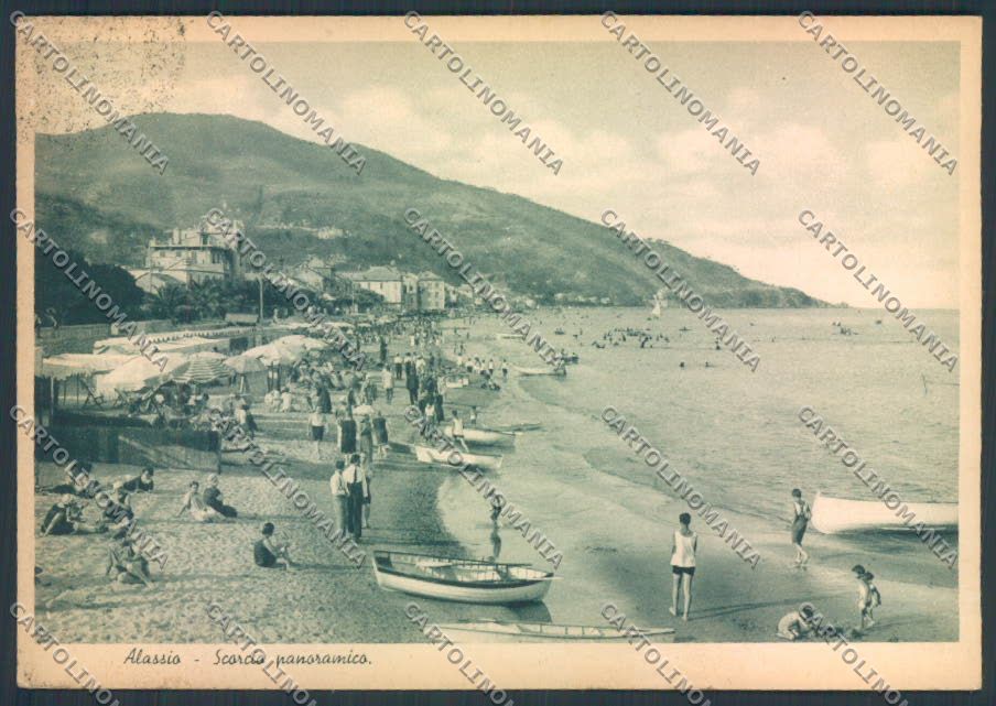 Savona Alassio FG cartolina ZF2941 – fronte