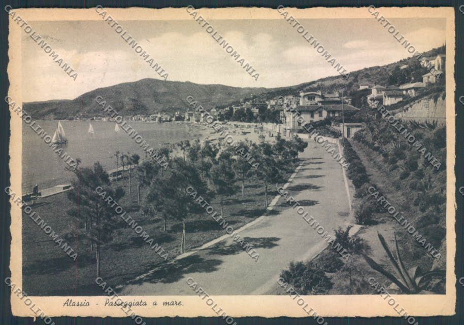 Savona Alassio FG cartolina ZF2949 – fronte