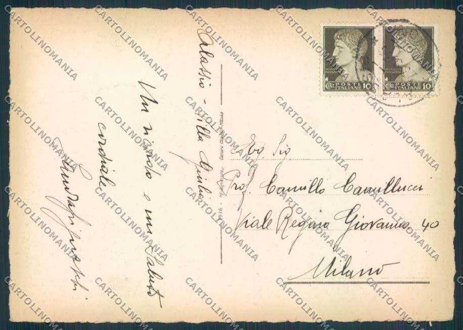 Savona Alassio FG cartolina ZF2949 – retro