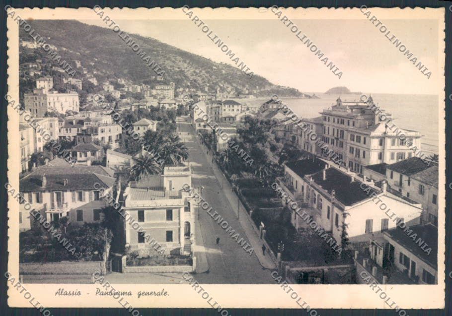 Savona Alassio FG cartolina ZF2952 – fronte