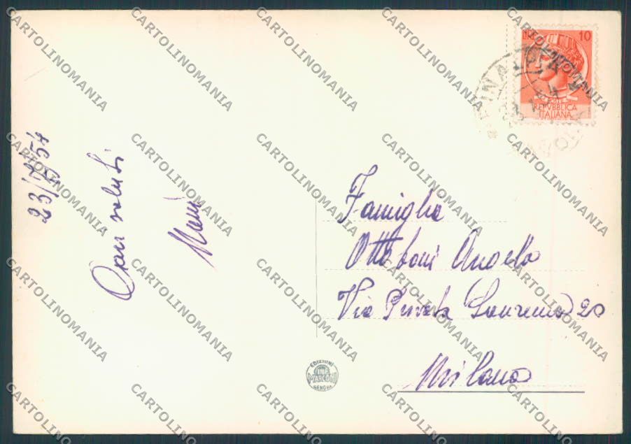Savona Finale Ligure FG cartolina ZF2981 – retro