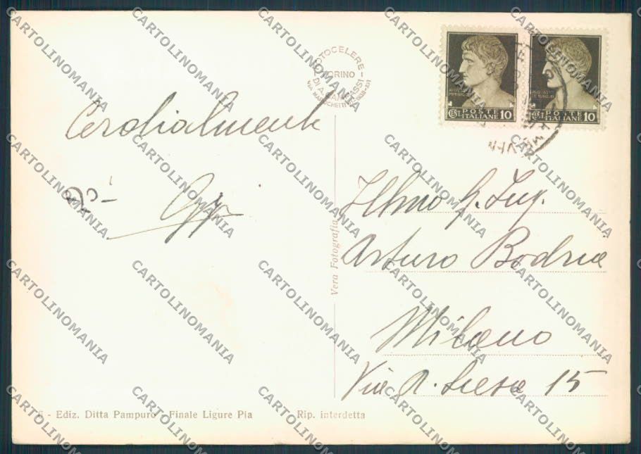 Savona Finale Ligure foto FG cartolina ZF3022 – retro