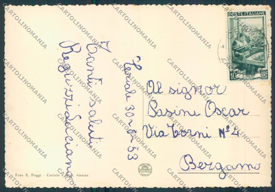 Savona Ceriale FG cartolina ZF3025 – retro
