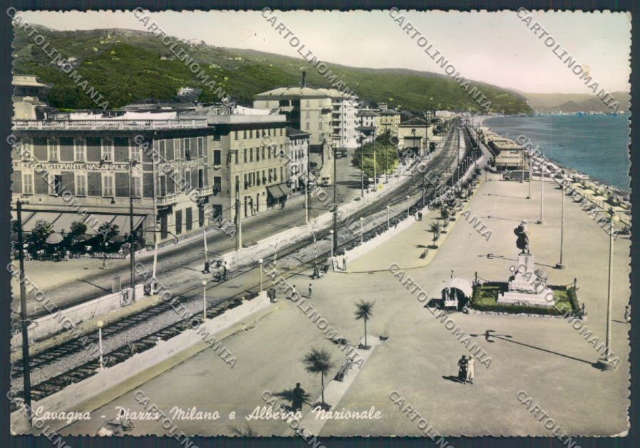 Genova Lavagna foto FG cartolina ZF3069 – fronte