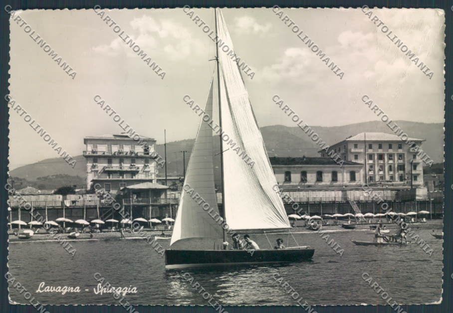 Genova Lavagna foto FG cartolina ZF3070 – fronte