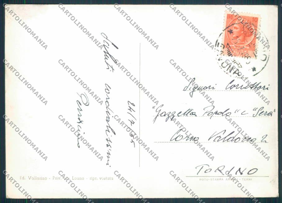 Savona Loano foto FG cartolina ZF3098 – retro