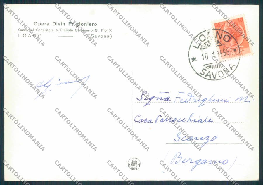 Savona Loano foto FG cartolina ZF3101 – retro