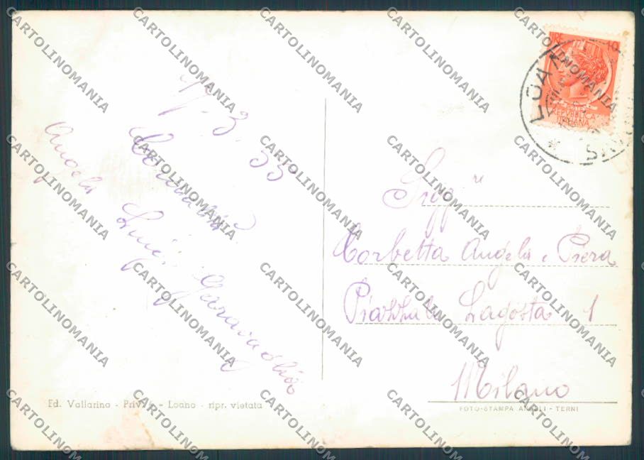 Savona Loano foto FG cartolina ZF3103 – retro