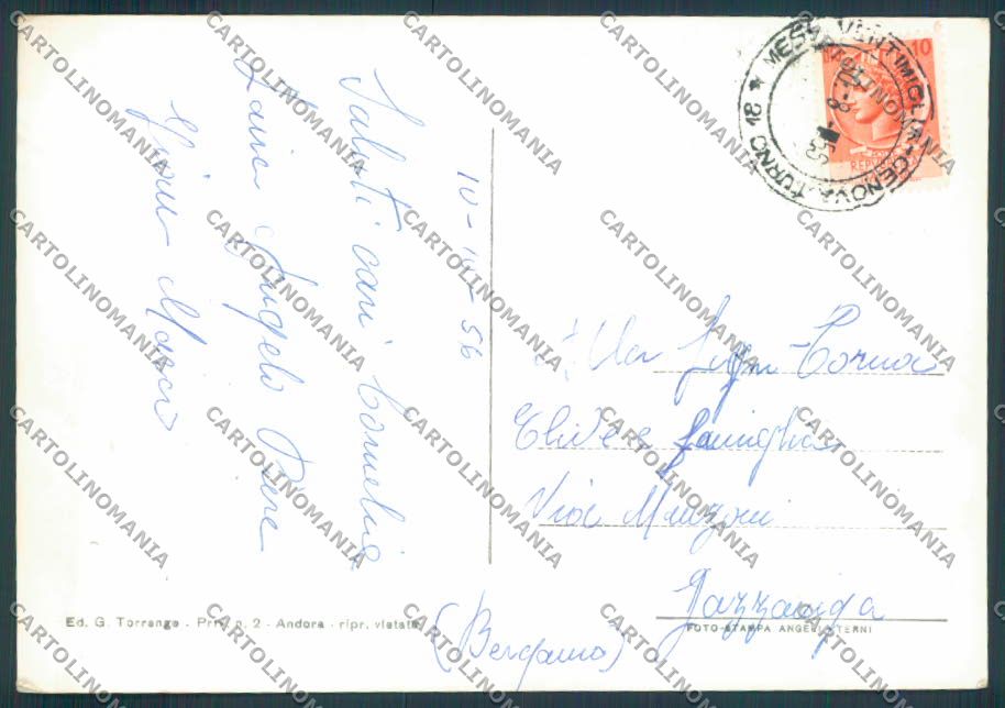 Savona Andora foto FG cartolina ZF3106 – retro