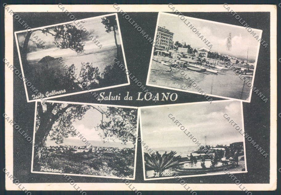 Savona Loano Saluti da FG cartolina ZF3126 – fronte