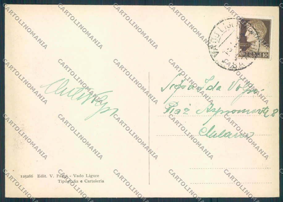 Savona Vado Ligure FG cartolina ZF3154 – retro