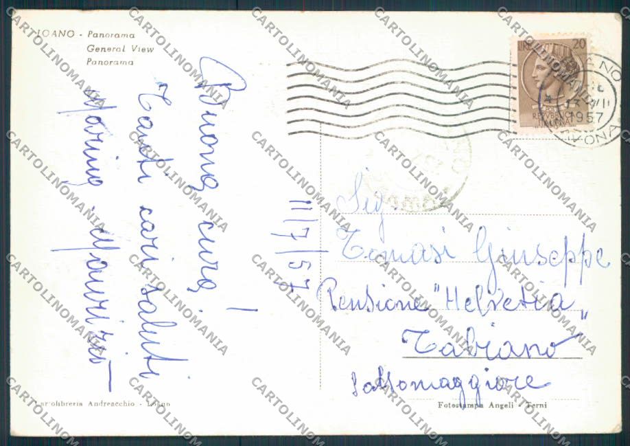 Savona Loano FG cartolina ZF3157 – retro