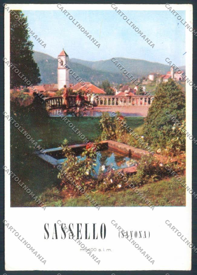 Savona Sassello FG cartolina ZF3170 – fronte