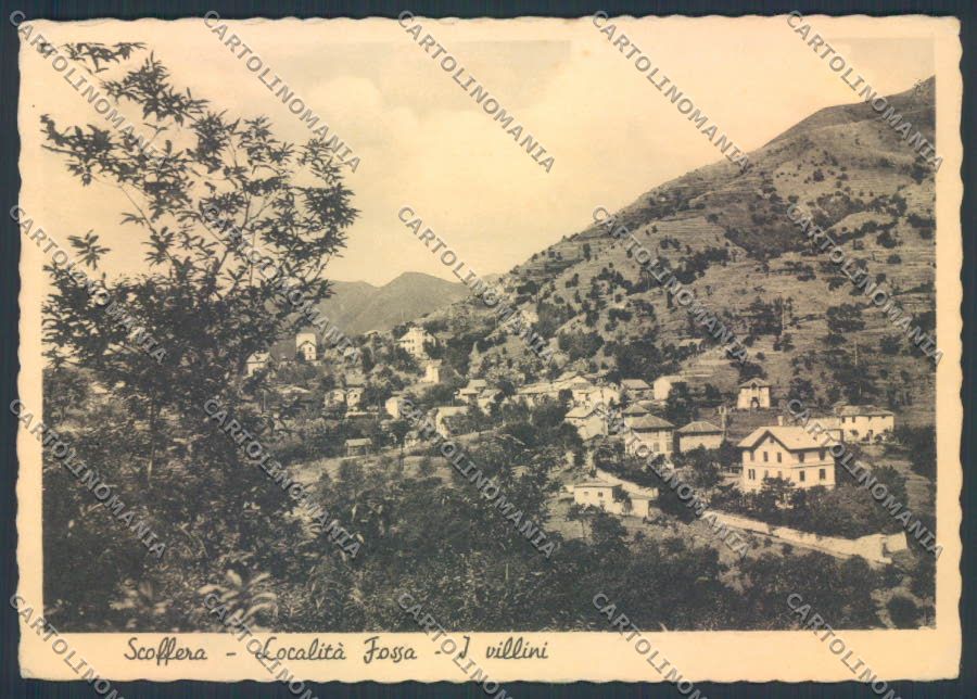 Genova Scoffera Fossa FG cartolina ZF3233 – fronte
