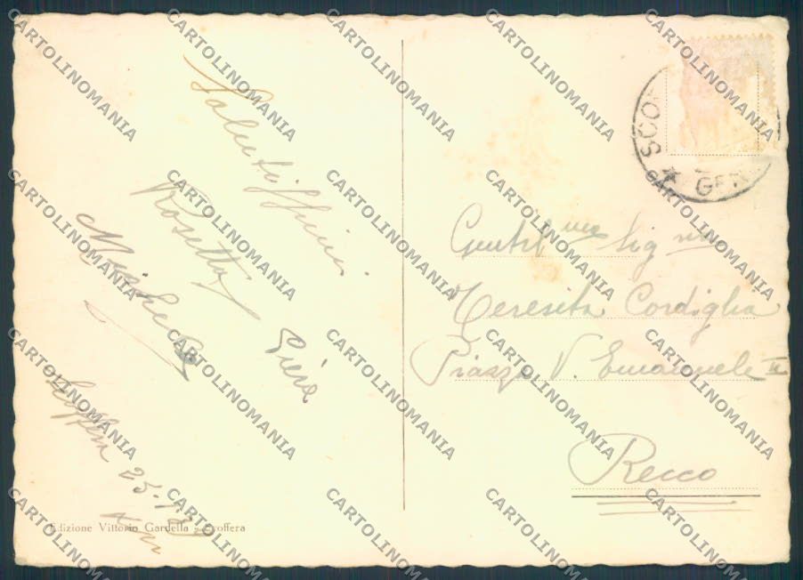 Genova Scoffera Fossa FG cartolina ZF3233 – retro