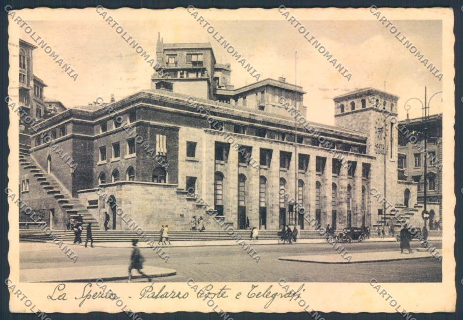 La Spezia città Poste FG cartolina ZF3262 – fronte