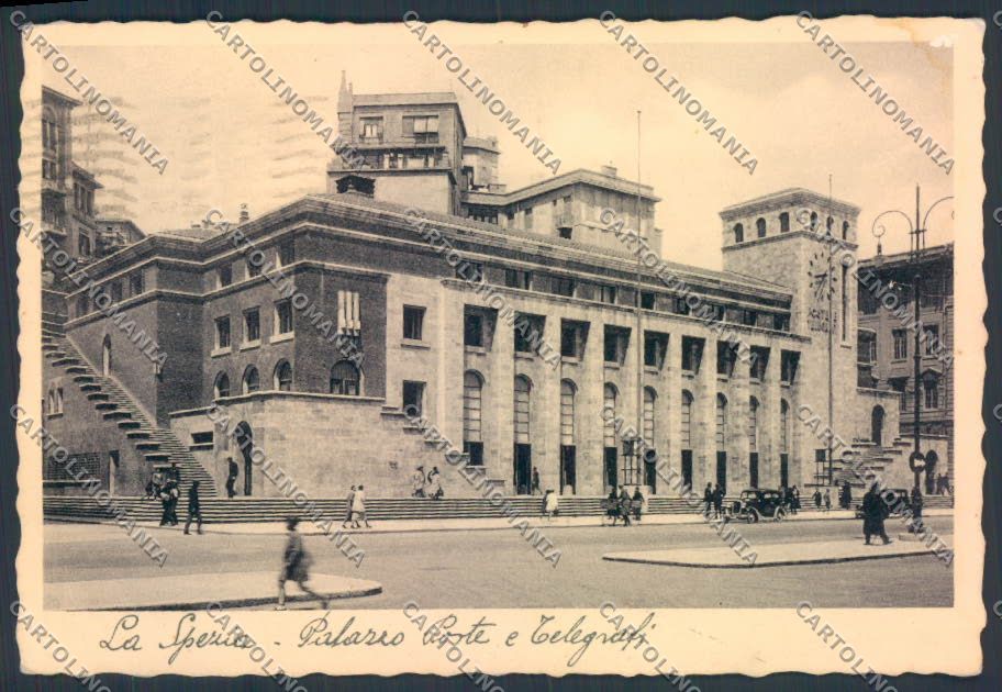 La Spezia città Poste PIEGHINA FG cartolina ZF3272 – fronte