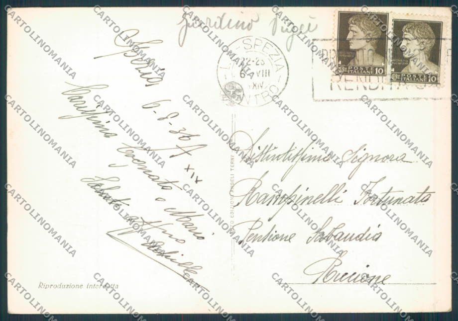 La Spezia città foto FG cartolina ZF3278 – retro
