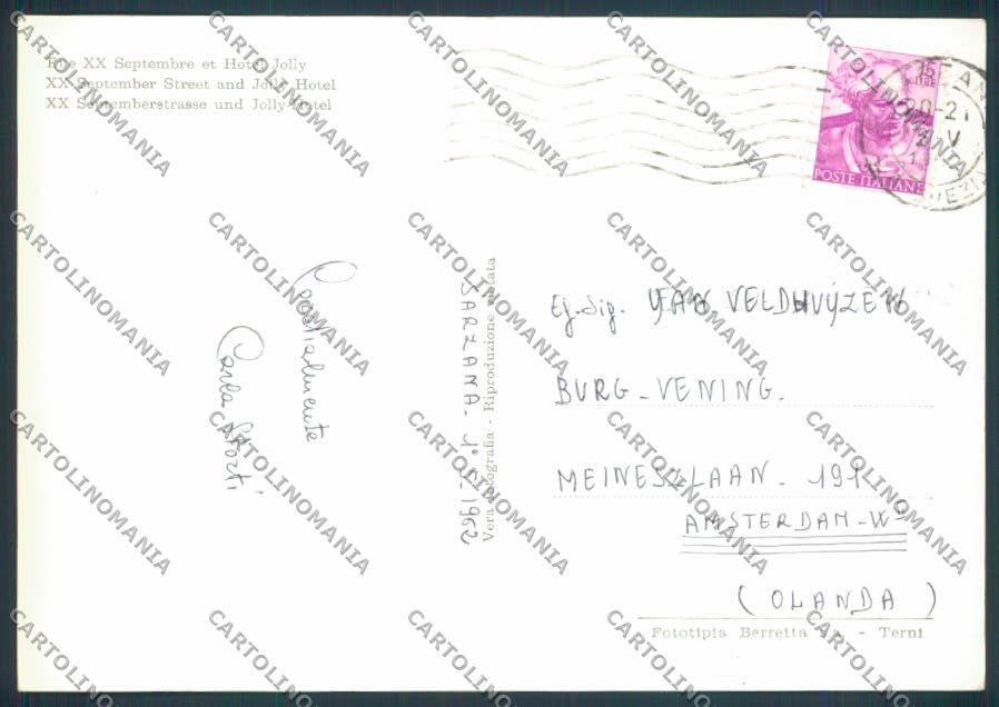 La Spezia città foto FG cartolina ZF3284 – retro