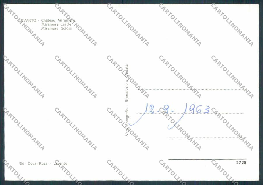 La Spezia Levanto foto FG cartolina ZF3310 – retro