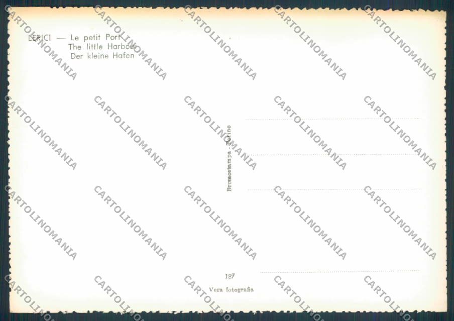 La Spezia Lerici foto FG cartolina ZF3314 – retro