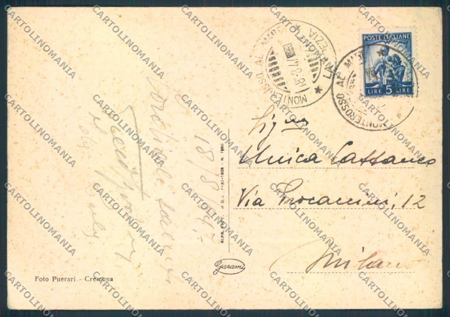 La Spezia Monterosso FG cartolina ZF3316 – retro
