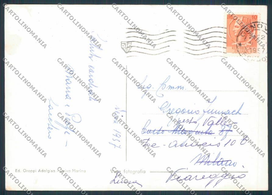 La Spezia Deiva foto FG cartolina ZF3331 – retro