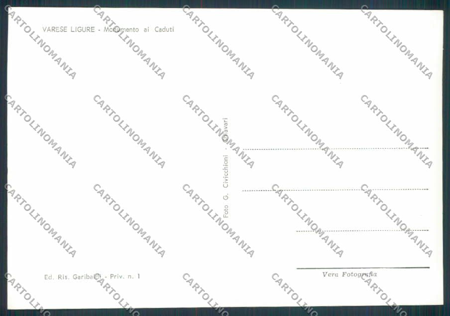 La Spezia Varese Ligure foto FG cartolina ZF3337 – retro