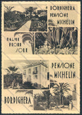 Imperia Bordighera doppia Pubblicitaria FG cartolina ZF3342 – fronte