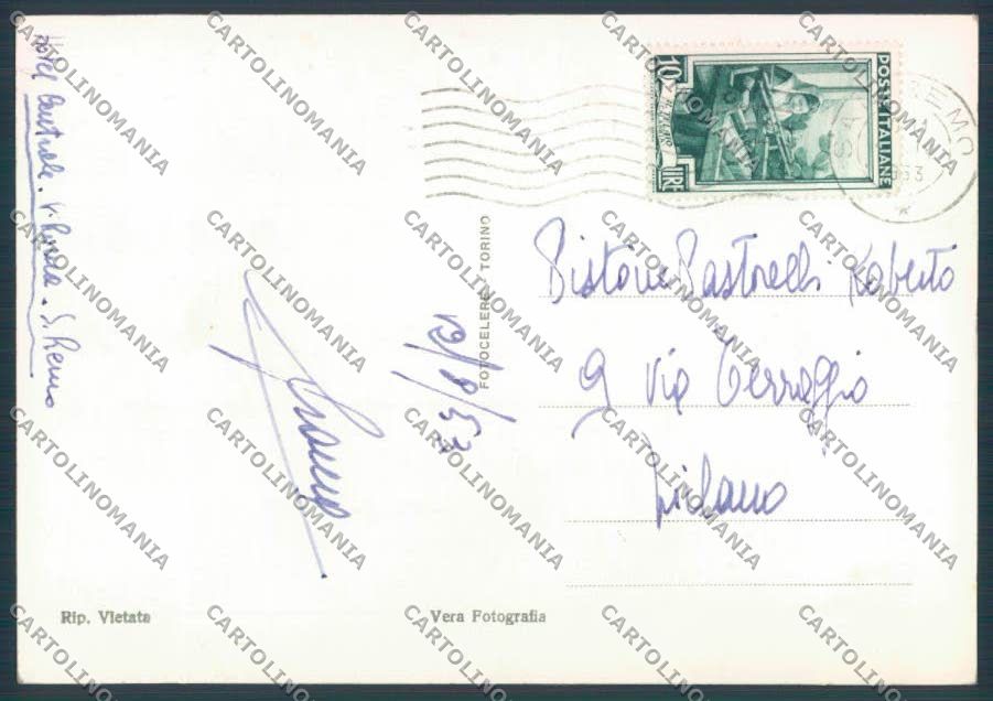 Imperia Sanremo foto FG cartolina ZF3423 – retro