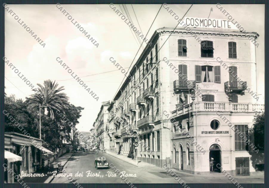 Imperia Sanremo Via Roma foto FG cartolina ZF3439 – fronte