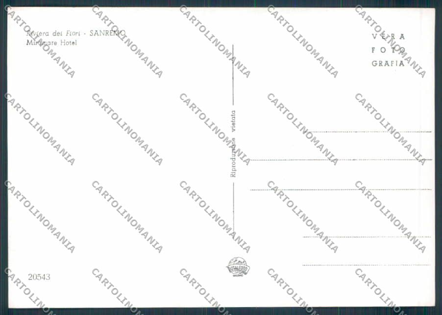Imperia Sanremo foto FG cartolina ZF3461 – retro
