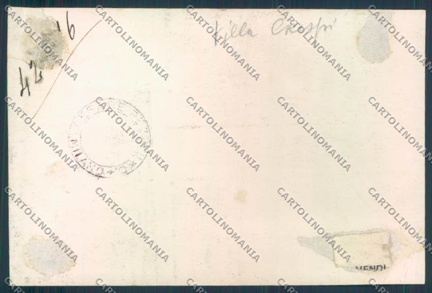 Imperia Sanremo foto Garzini Pezzini bozza per cartolina ZF3478 – retro