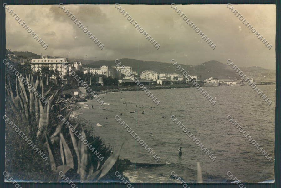 Imperia Sanremo foto Garzini Pezzini bozza per cartolina ZF3480 – fronte