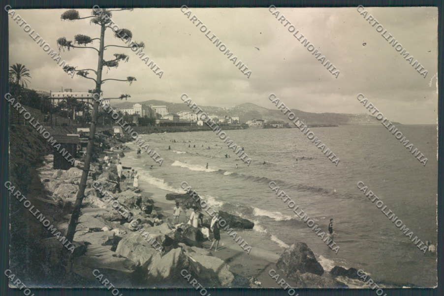 Imperia Sanremo foto Garzini Pezzini bozza per cartolina ZF3482 – fronte