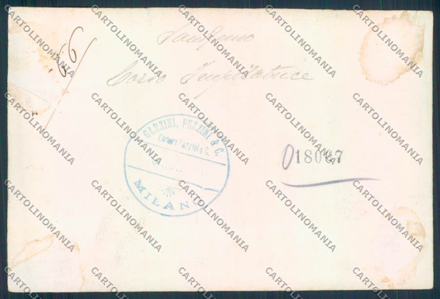 Imperia Sanremo foto Garzini Pezzini bozza per cartolina ZF3485 – retro