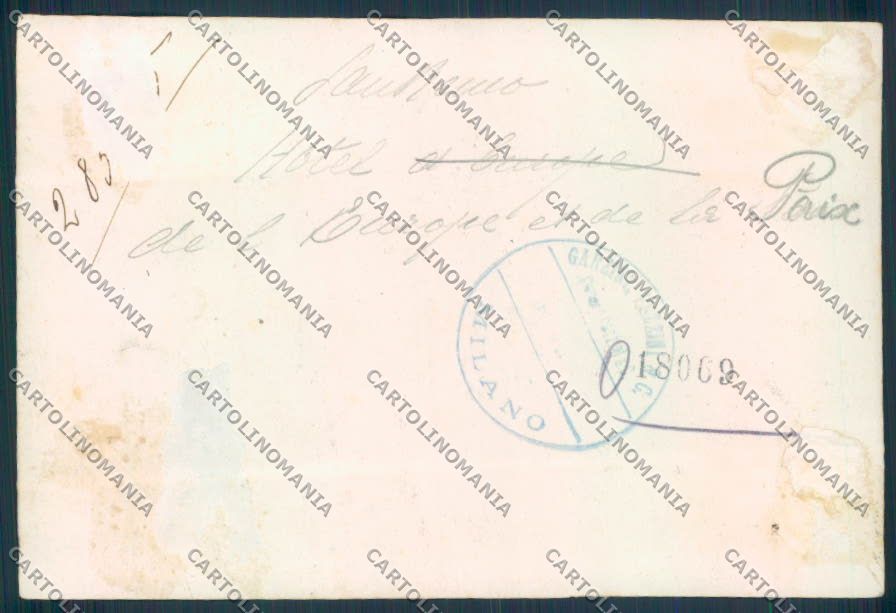Imperia Sanremo foto Garzini Pezzini bozza per cartolina ZF3486 – retro