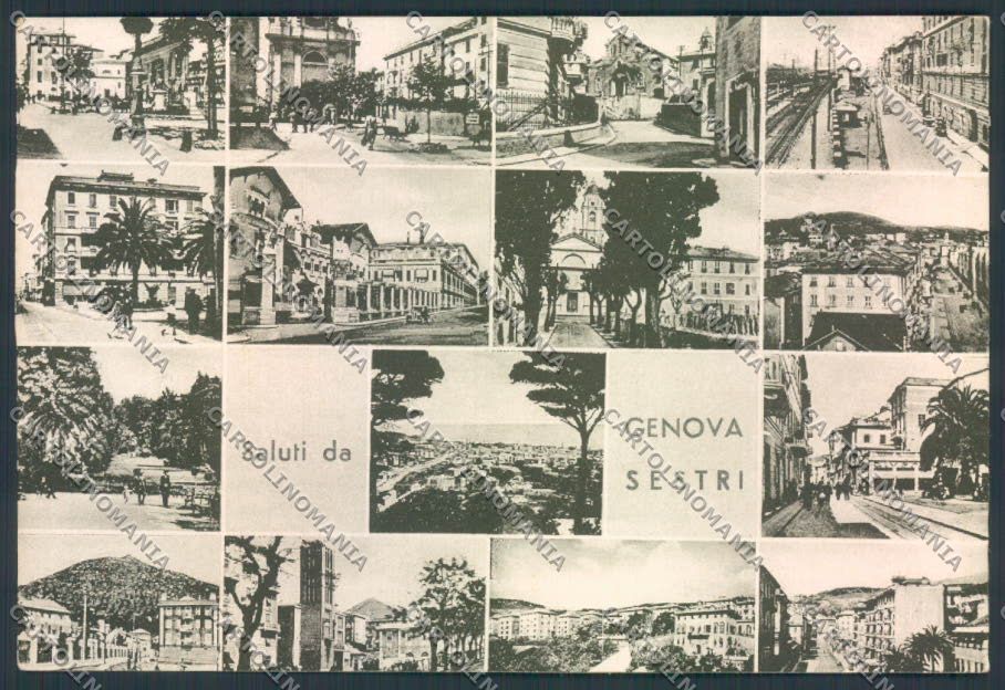 Genova Sestri FG cartolina ZF3497 – fronte
