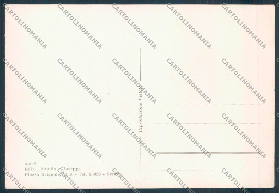Genova Sestri FG cartolina ZF3497 – retro