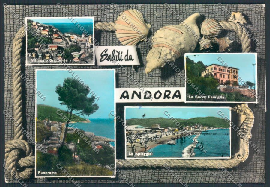Savona Andora COLLA foto FG cartolina ZF3508 – fronte