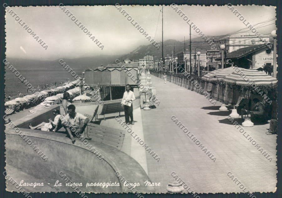 Genova Lavagna foto FG cartolina ZF3525 – fronte