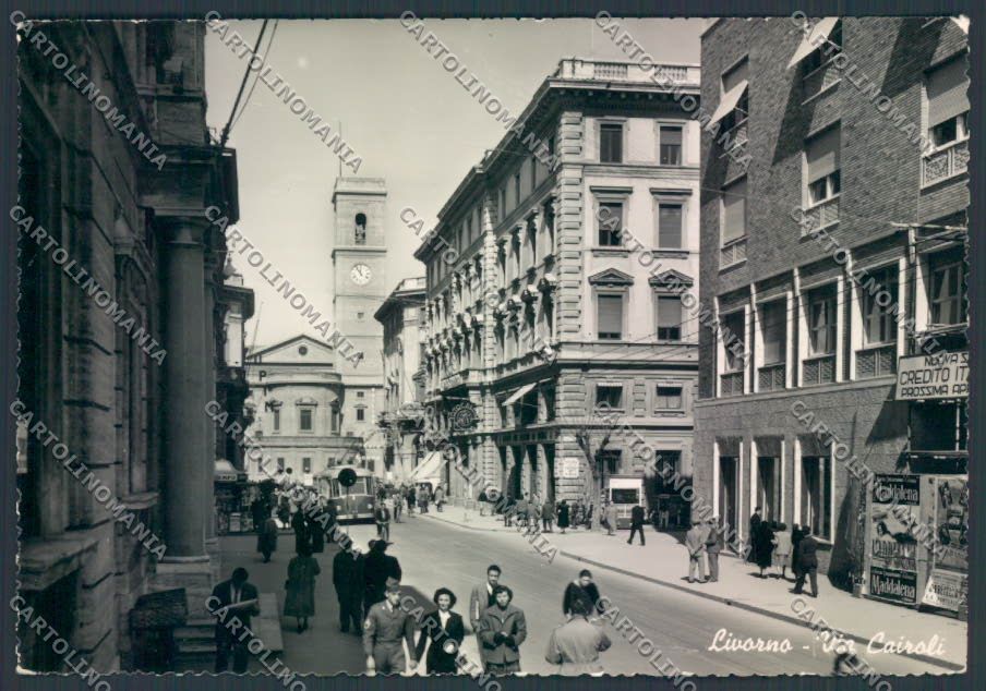 Livorno città foto FG cartolina ZF3566 – fronte