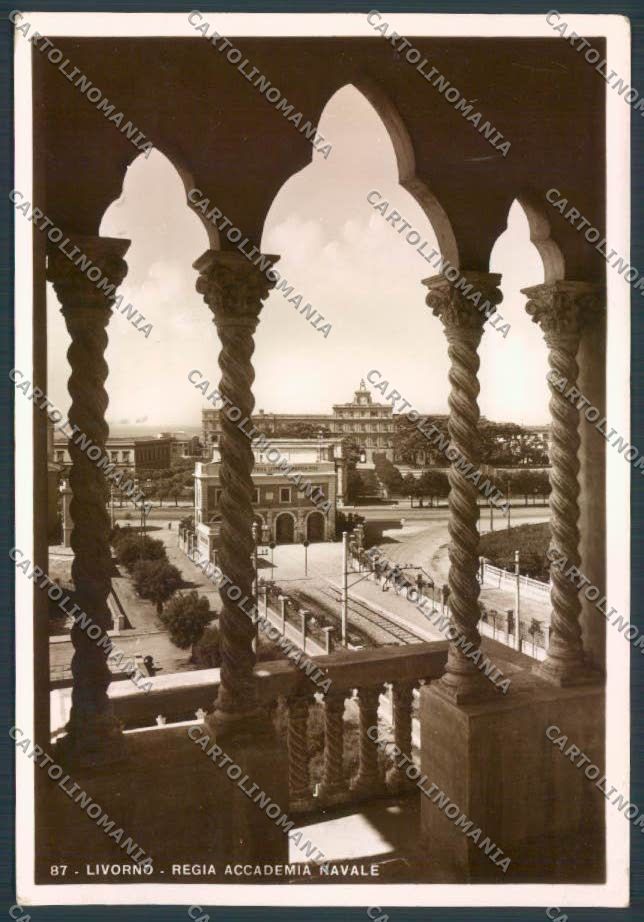 Livorno città Accademia foto FG cartolina ZF3569 – fronte