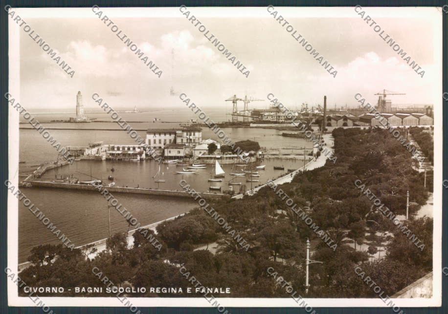 Livorno città faro foto FG cartolina ZF3570 – fronte