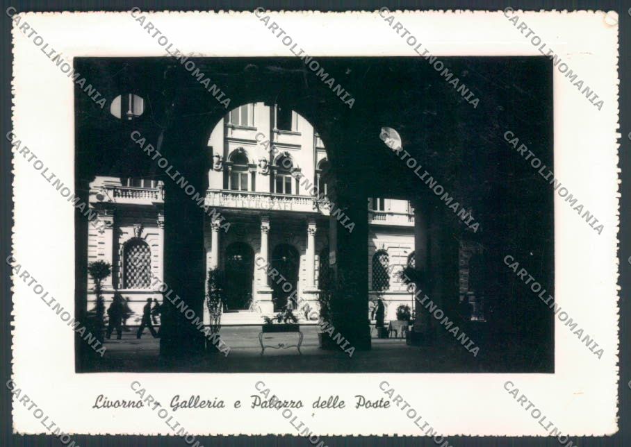 Livorno città Poste foto FG cartolina ZF3576 – fronte
