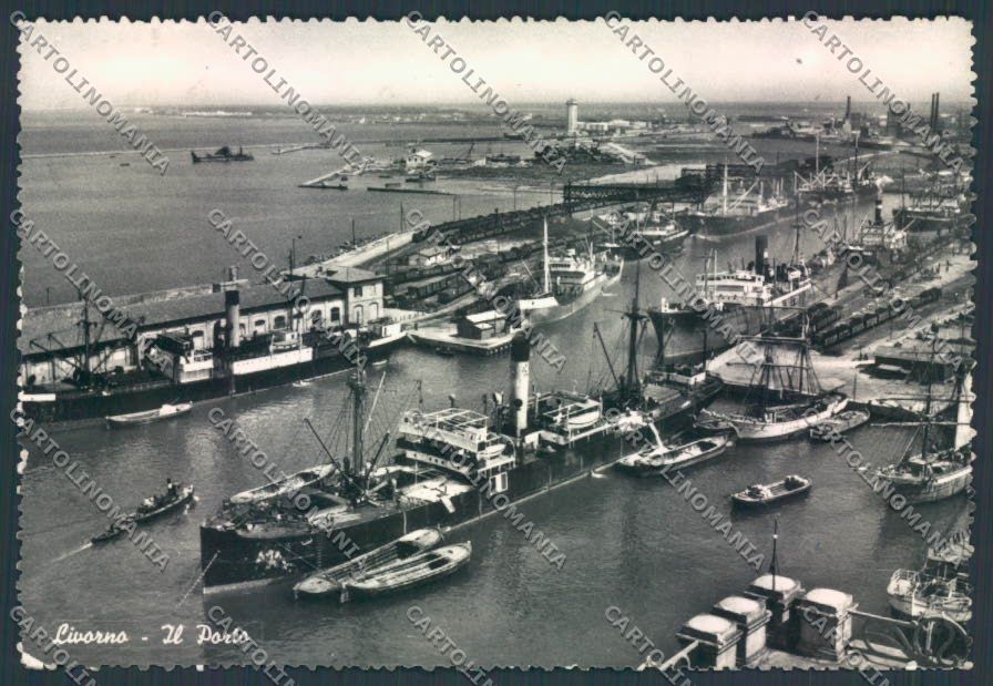 Livorno città STRAPPO foto FG cartolina ZF3583 – fronte