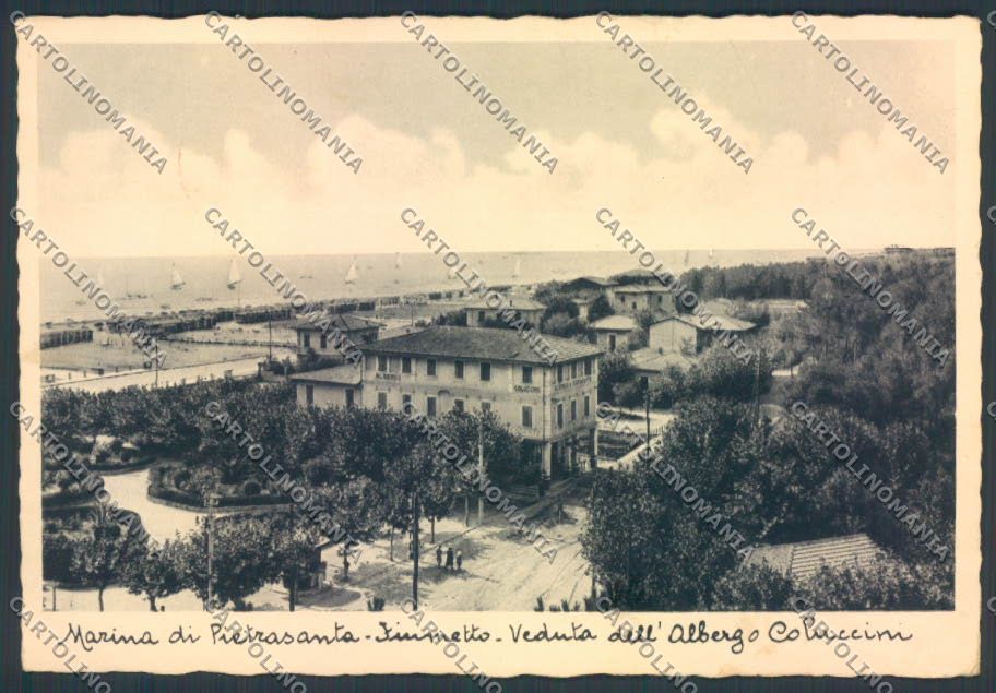 Lucca Marina di Pietrasanta Fiumetto FG cartolina ZF3637 – fronte
