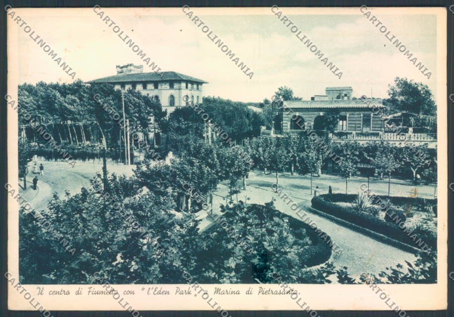 Lucca Marina di Pietrasanta Fiumetto FG cartolina ZF3657 – fronte